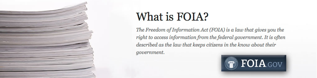 Freedom of Information Banner